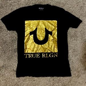 Mens True Religion Horseshoe T shirt